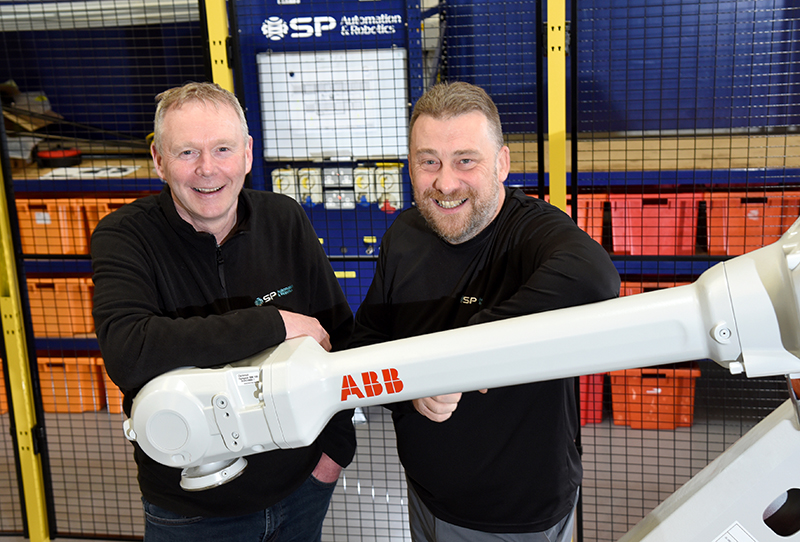 Roy Henderson and Lee Nixon from SP Automation