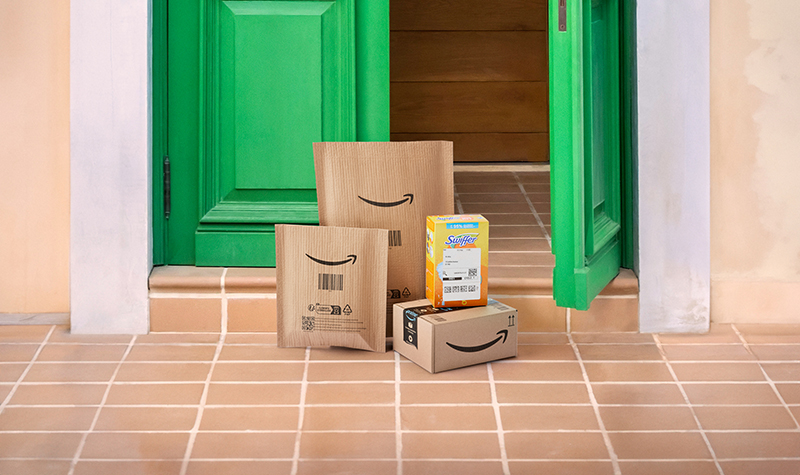 New Amazon recyclable packaging