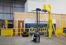Samson Pallet Stability adds to portfolio with double launch Samson Pallet Stability rotating arm machine