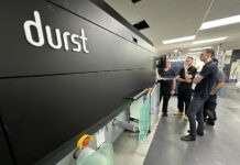 Baker Labels ramps up investment plans with ‘UK first’ installation Durst Tau RSC 340 LED press