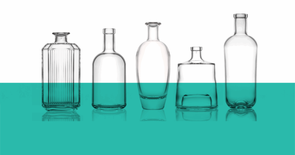 Glass bottle range