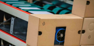 Cardboard buffers packaging design