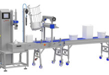 Autopack unveils semi-automatic bucket line solution Semi automatic bucket line