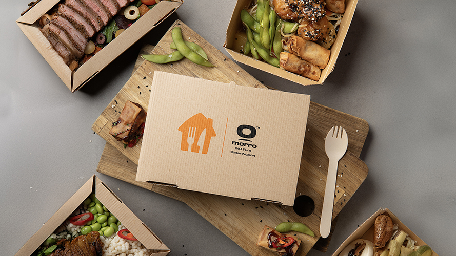 Xampla’s Morro Coating takeaway packaging