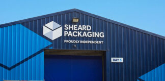 Sheard Packaging HQ and logo