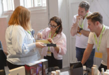 Packaging entries being judged for innovation awards