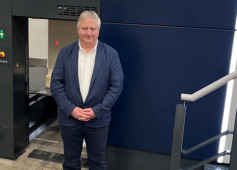 Print Scotland President Michiel Molenaar