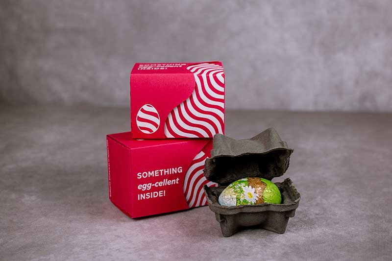 Chocolate egg packaging