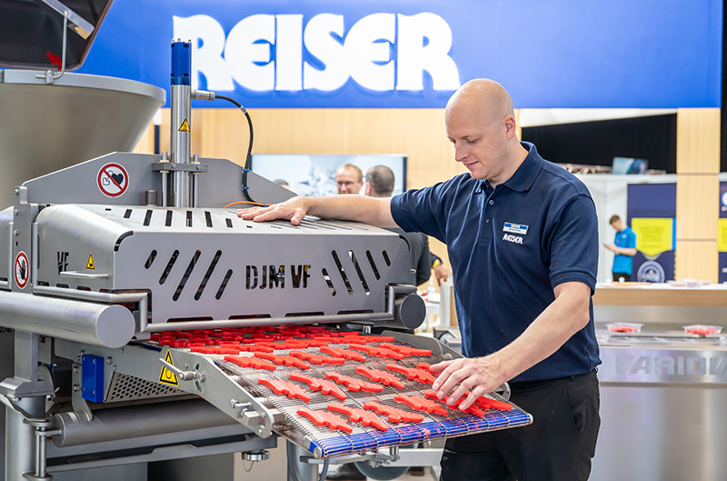 Reiser stand at exhibition