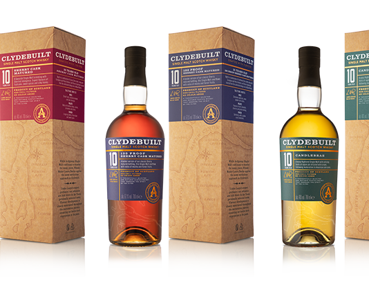 Clydebuilt whisky bottles