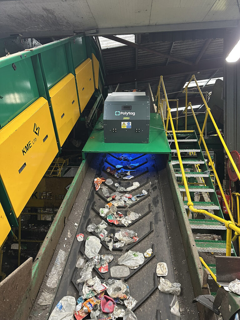 Packaging at Wyllie Recycling’s MRF in Perth