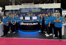 Clients raise a glass to Videojet solutions Videojet team at PPMA Show 2026