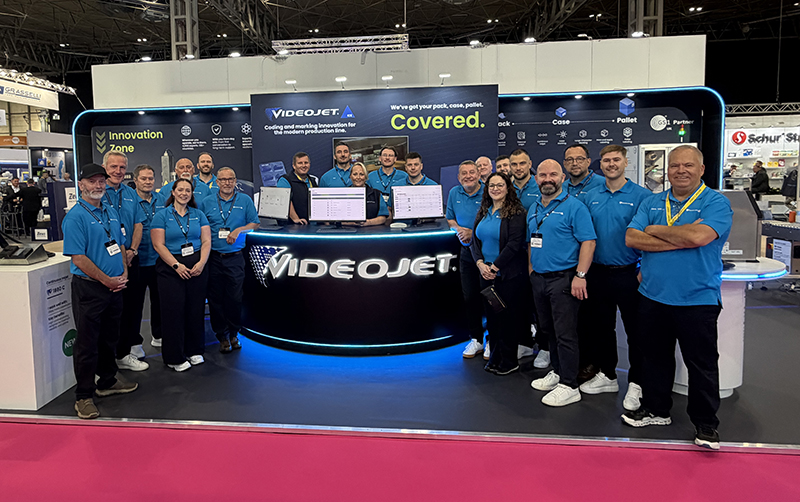 Videojet team at PPMA Show 2026