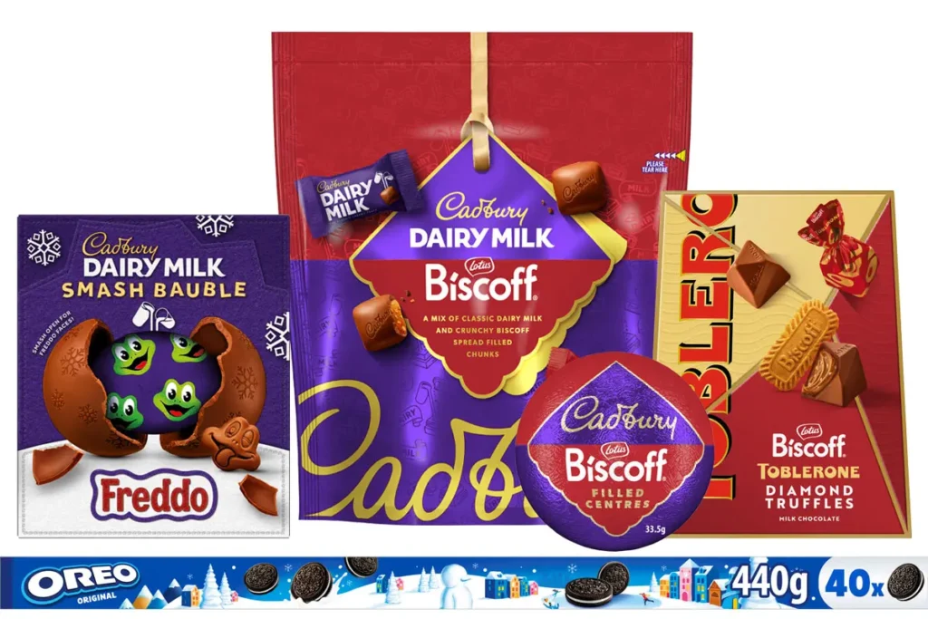 Mondelez Christmas range